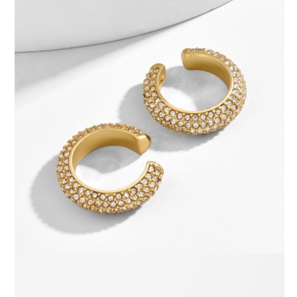 3PC Bohemian Crystal Ear Cuff Earring - Picture 2 of 17